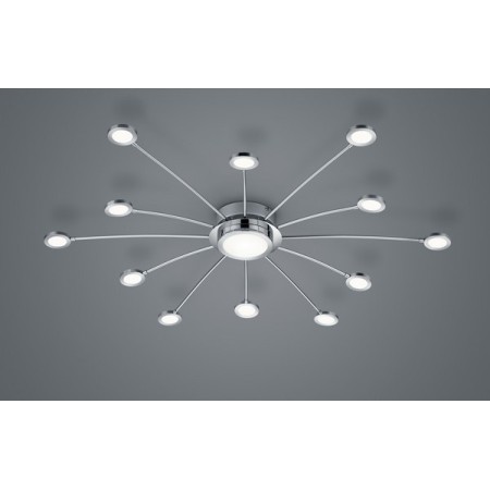 Trio BODRUM 673311306 - lampa przysufitowa - z pilotem - ściemnialna - zmiana barwy światła