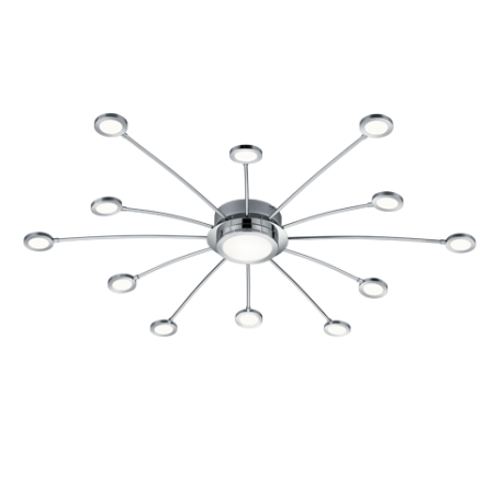 Trio BODRUM 673311306 - lampa przysufitowa - z pilotem - ściemnialna - zmiana barwy światła