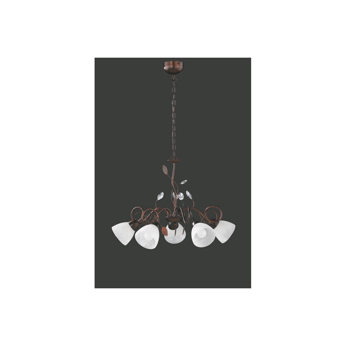 Nowoczesna lampa wisząca Trio TRADITIO 110700528