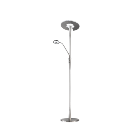 Trio QUEBEC 422710307 - lampa podłogowa - zmiana barwy światła - ściemnialna