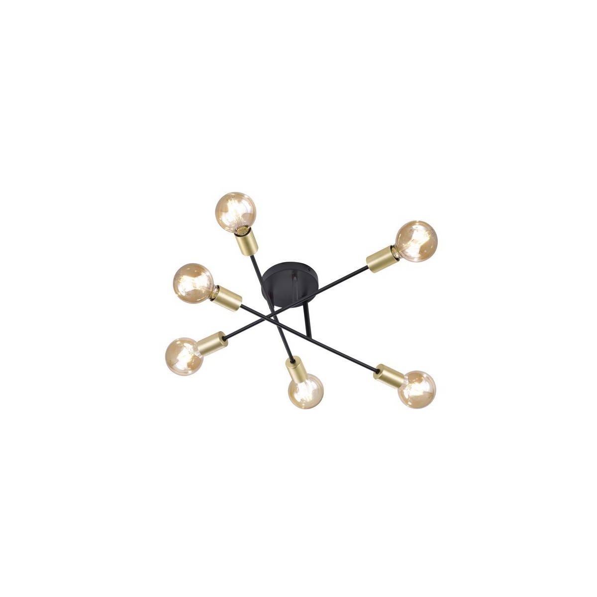 Nowoczesne oświetlenie sufitowe Trio CROSS 606700632