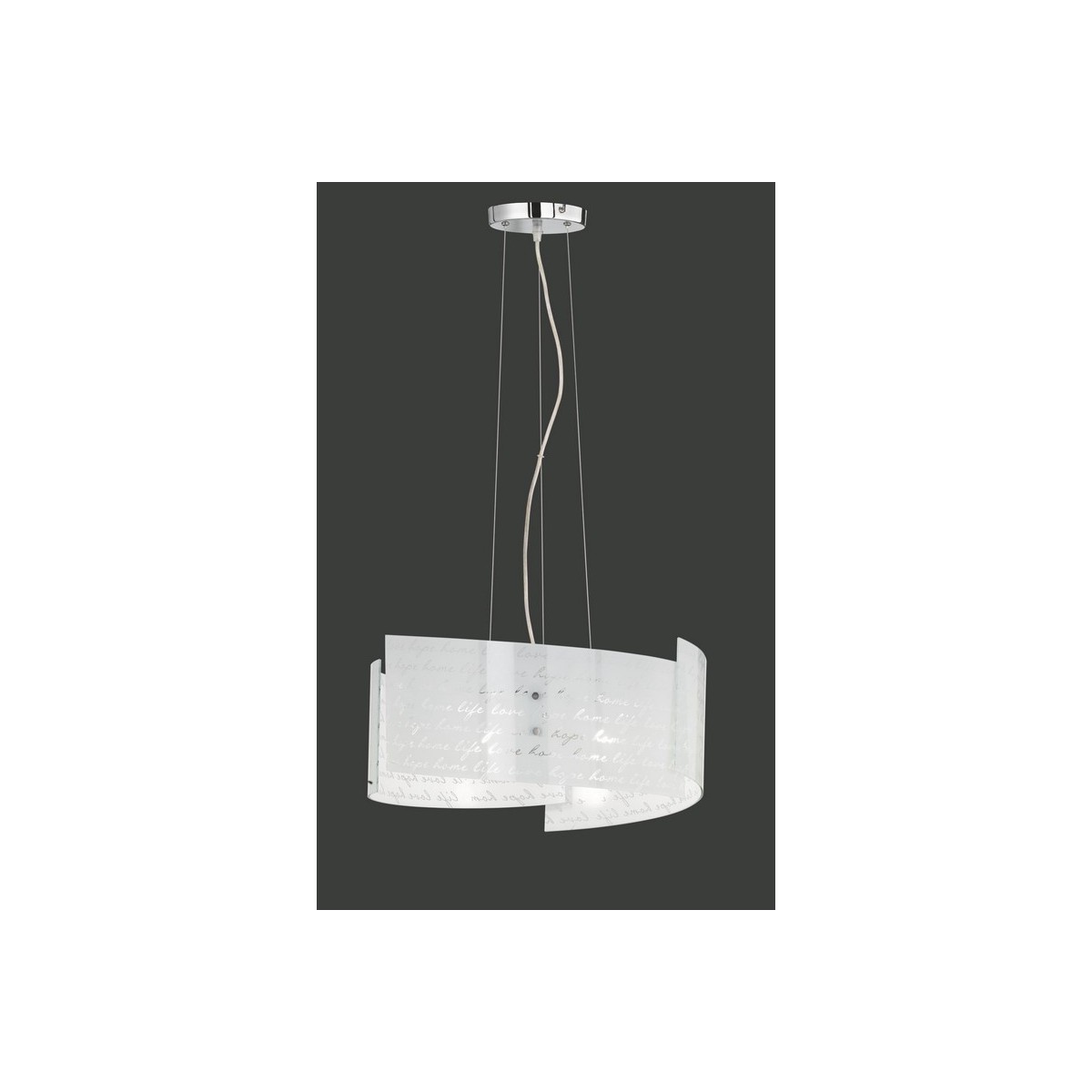 Nowoczesna lampa wisząca Trio SIGNA 302500301