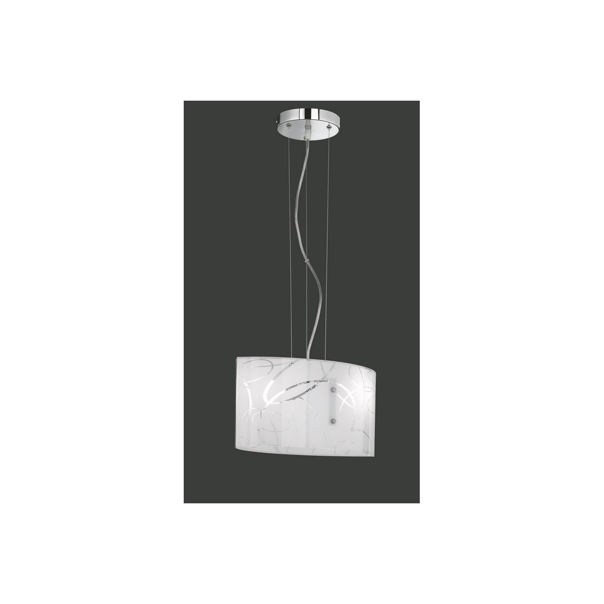 Nowoczesna lampa wisząca Trio SPIRELLI 304400201