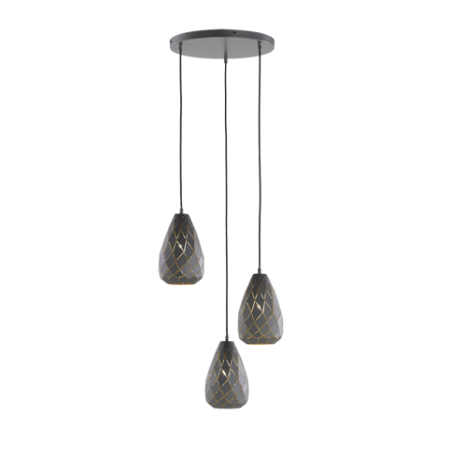Nowoczesna lampa wisząca Trio ONYX 301300342
