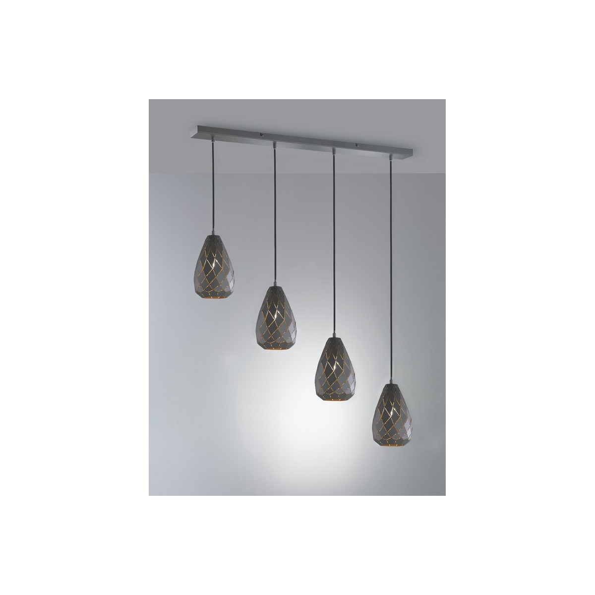 Nowoczesna lampa wisząca Trio ONYX 301300442