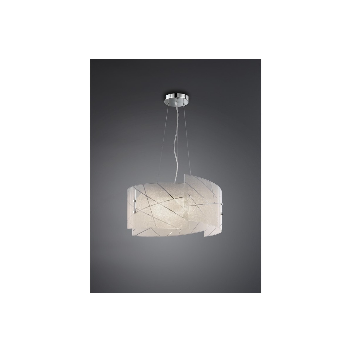 Nowoczesna lampa wisząca Trio SANDRINA 301200300