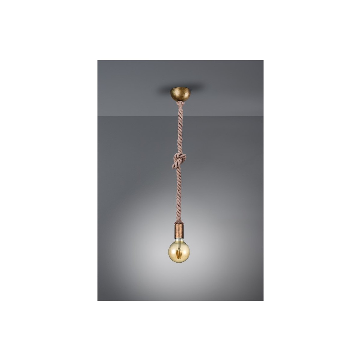 Nowoczesna lampa wisząca Trio ROPE 310100104