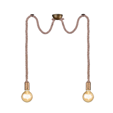 Nowoczesna lampa wisząca Trio ROPE 310100204