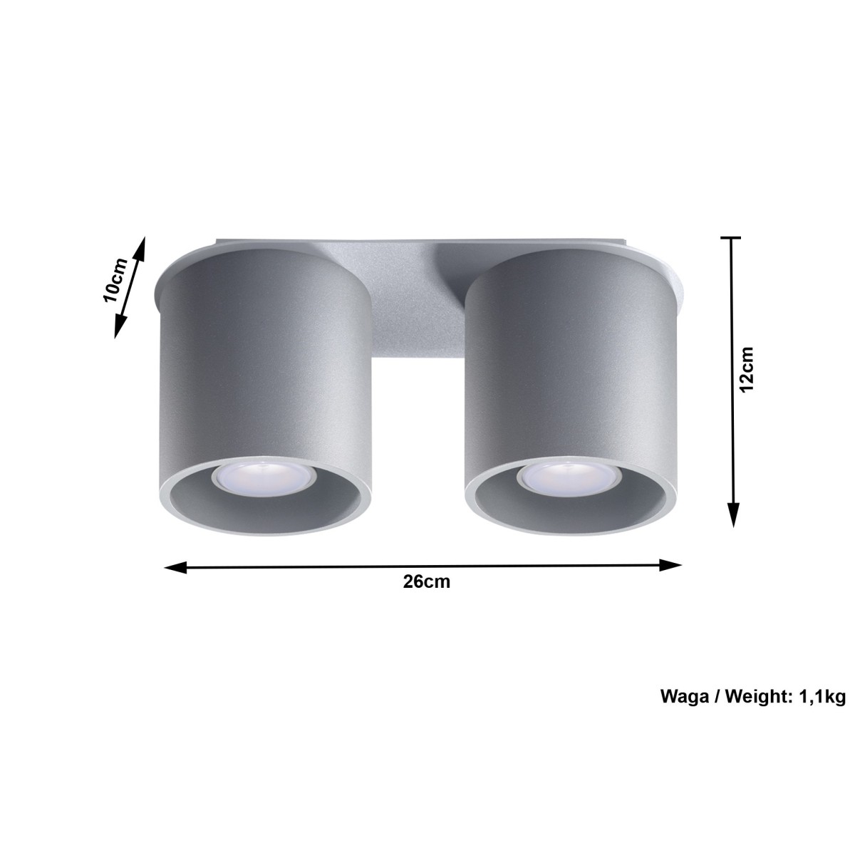 SOLLUX LIGHTING ORBIS 2 - SL.0055 - plafon