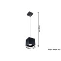 SOLLUX LIGHTING QUAD 1 - SL.0060 - lampa wisząca