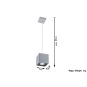 SOLLUX LIGHTING QUAD 1 - SL.0061 - lampa wisząca