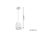 SOLLUX LIGHTING QUAD 1 - SL.0062 - lampa wisząca