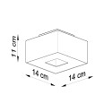 SOLLUX LIGHTING MONO 1 - SL.0066 - lampa przysufitowa