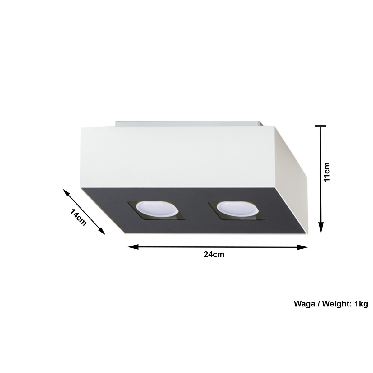 SOLLUX LIGHTING MONO 2 - SL.0067 - plafon