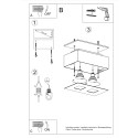 SOLLUX LIGHTING MONO 2 - SL.0067 - plafon