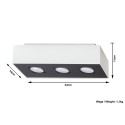 SOLLUX LIGHTING MONO 3 - SL.0068 - plafon