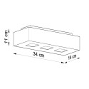 SOLLUX LIGHTING MONO 3 - SL.0068 - plafon