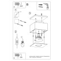 SOLLUX LIGHTING MONO 1 - SL.0070 - plafon