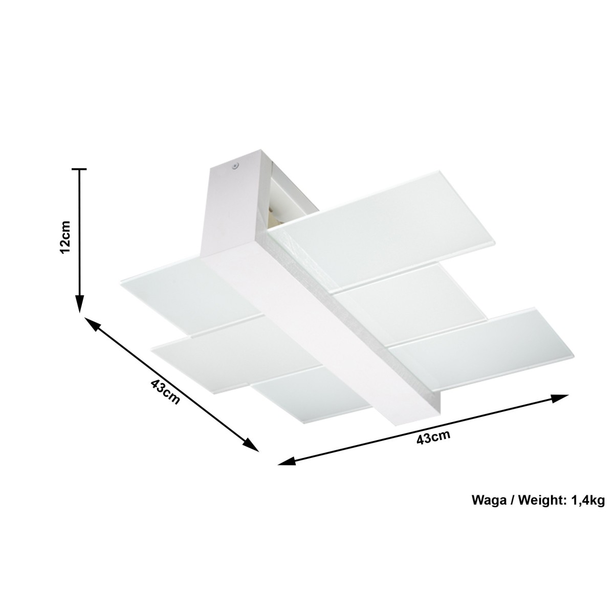 SOLLUX LIGHTING FENIKS 2 - SL.0078 - lampa przysufitowa