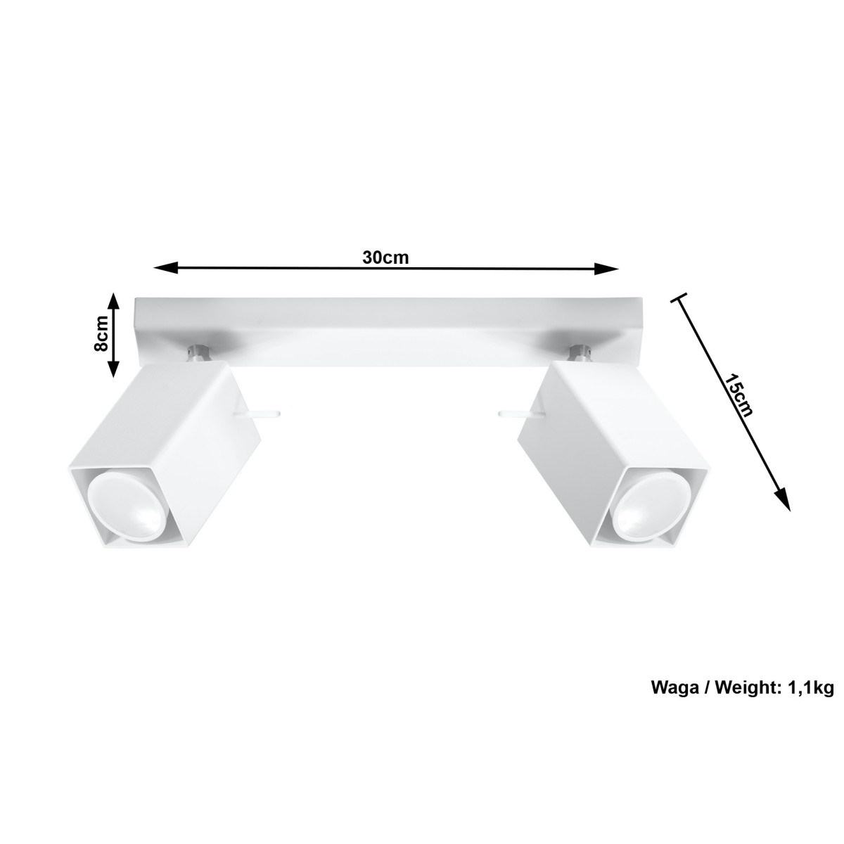 SOLLUX LIGHTING MERIDA 2 - SL.0096 - spot / reflektor