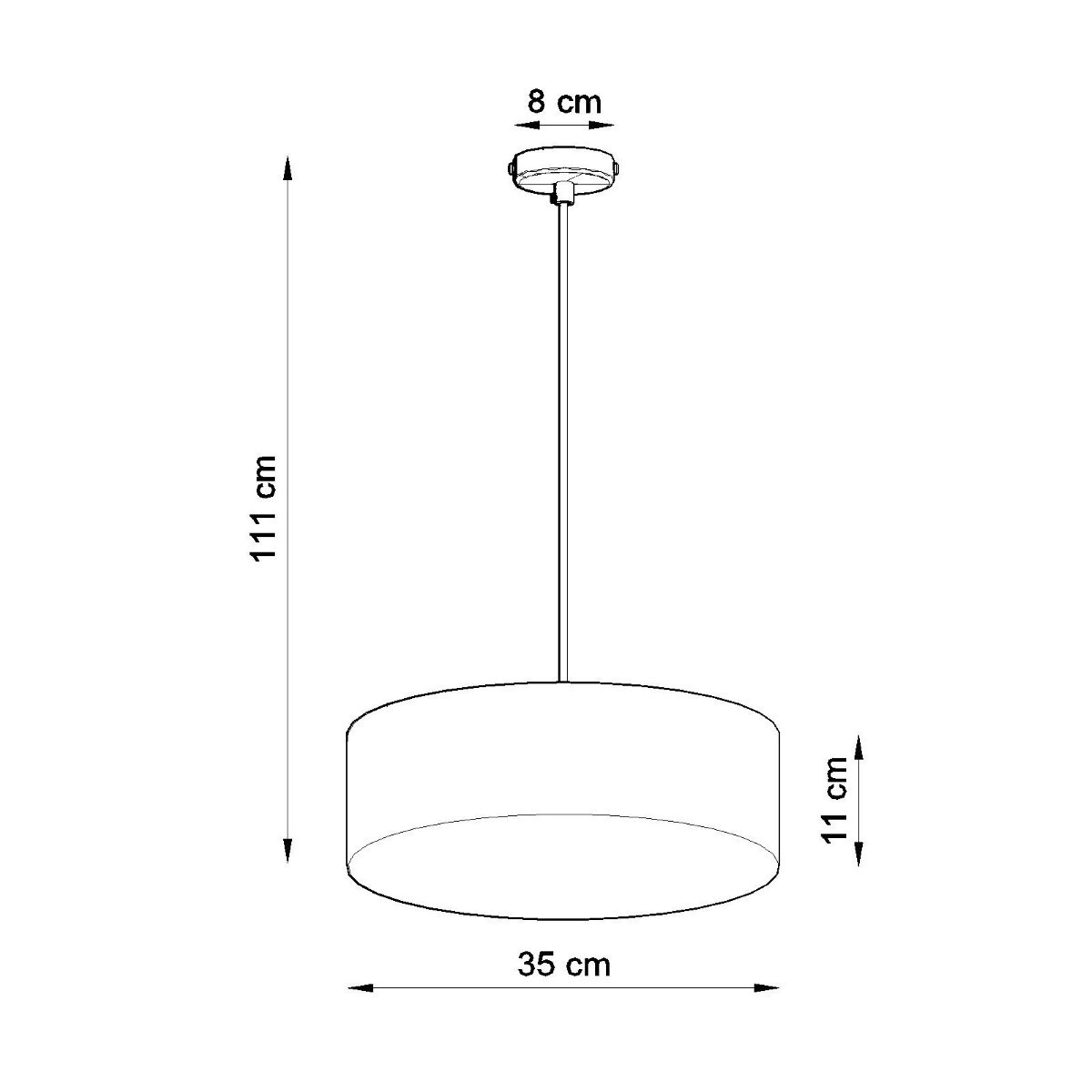 SOLLUX LIGHTING ARENA 35 - SL.0116 - lampa wisząca