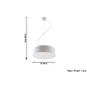 SOLLUX LIGHTING ARENA 35 - SL.0117 - lampa wisząca