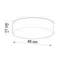 SOLLUX LIGHTING ARENA 45 - SL.0126 - plafon