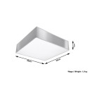SOLLUX LIGHTING HORUS 35 - SL.0137 - plafon
