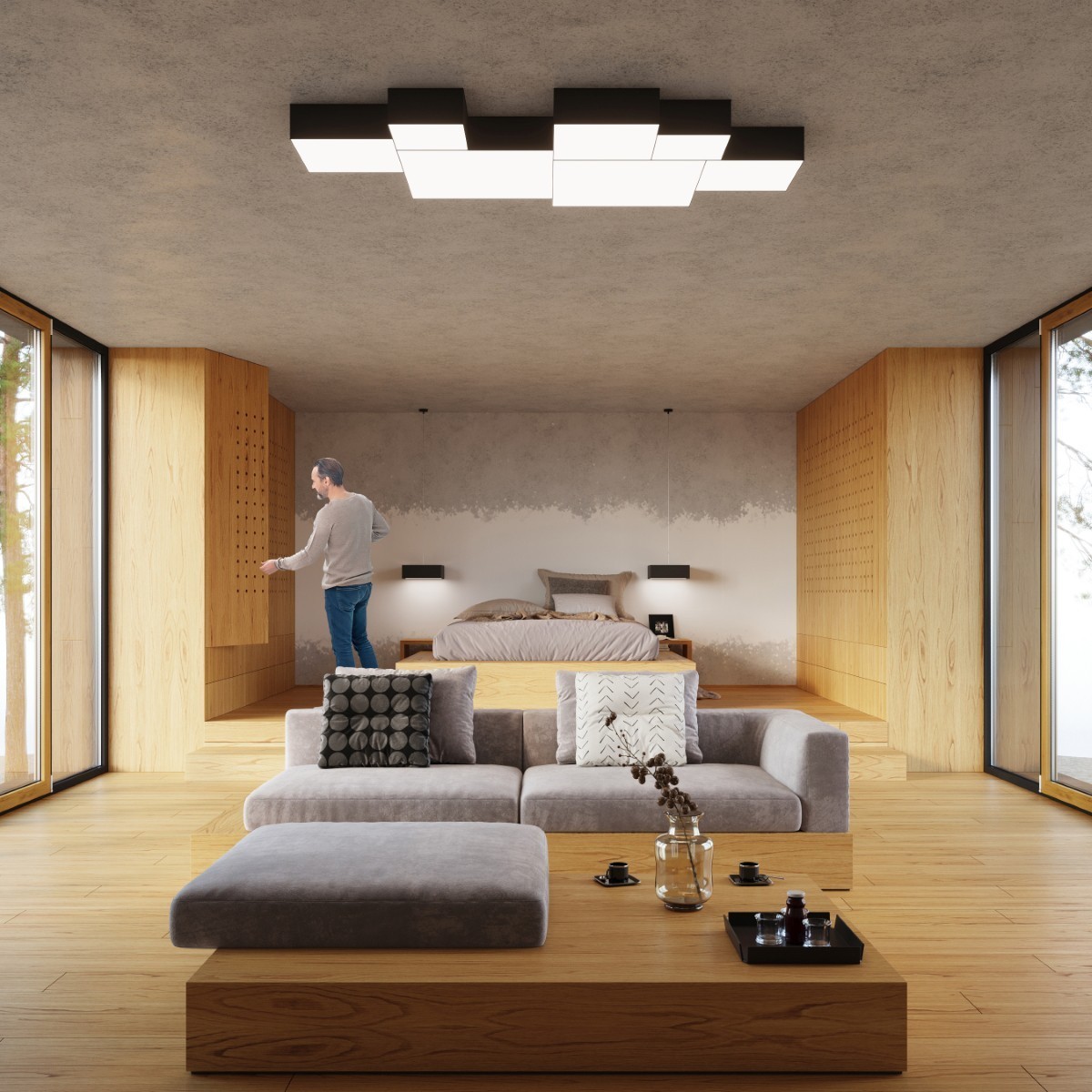 SOLLUX LIGHTING HORUS 45 - SL.0139 - plafon