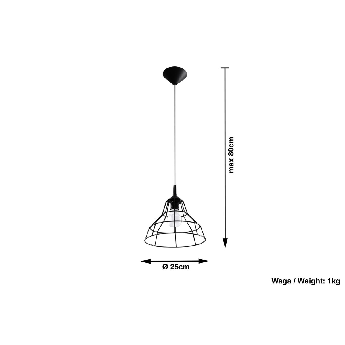 SOLLUX LIGHTING ANATA - SL.0146 - lampa wisząca