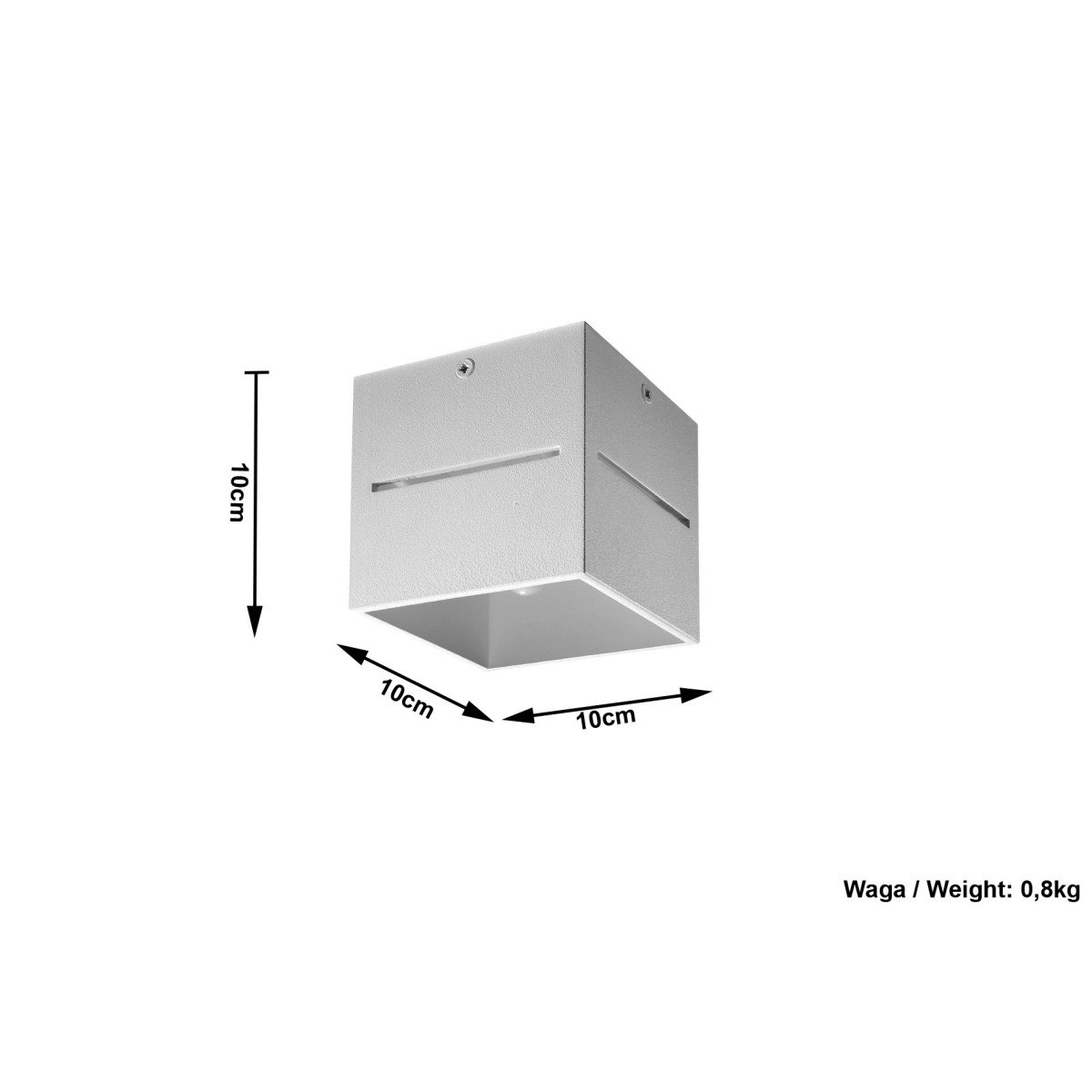 SOLLUX LIGHTING LOBO - SL.0208 - oprawa natynkowa - tuba