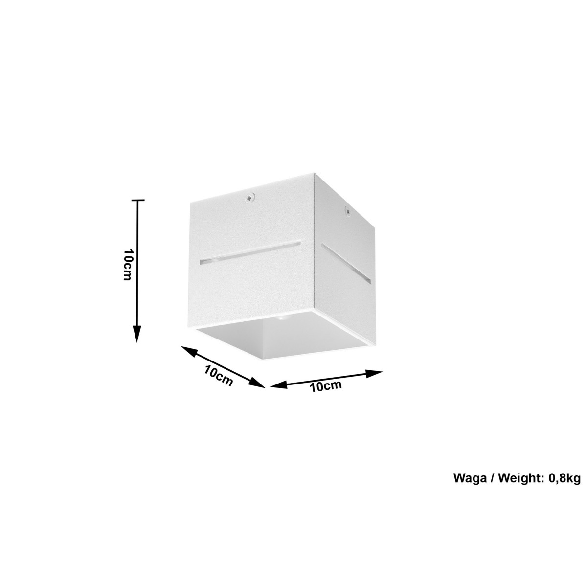 SOLLUX LIGHTING LOBO - SL.0209 - oprawa natynkowa - tuba