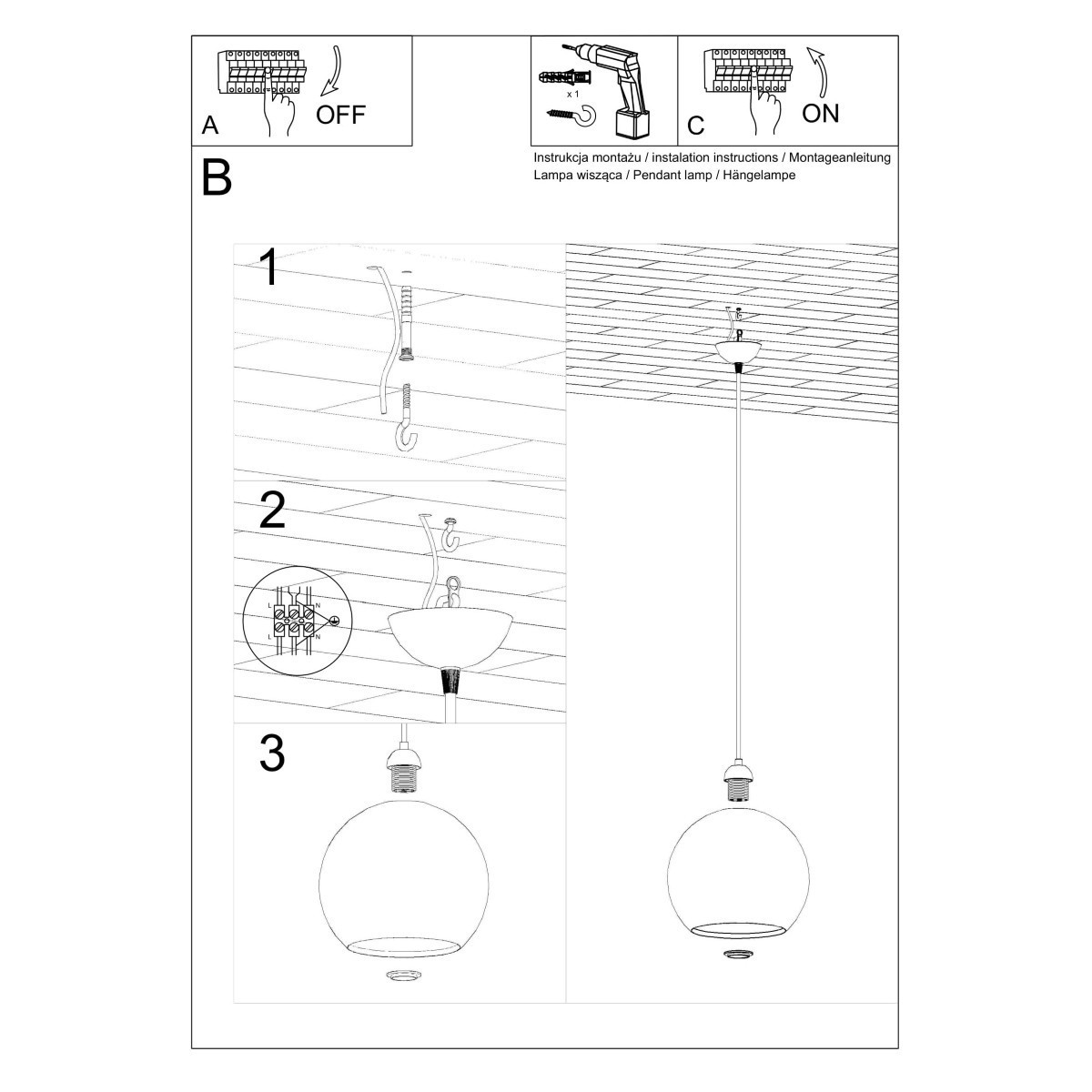 SOLLUX LIGHTING BALL - SL.0251