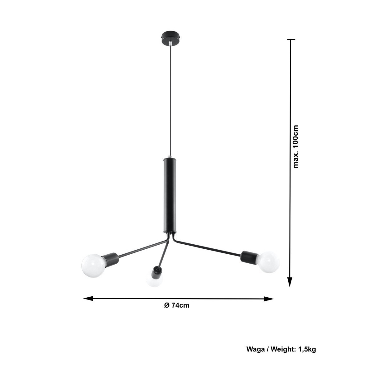 SOLLUX LIGHTING DUOMO 3D - SL.0303