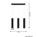 SOLLUX LIGHTING LAGOS 3 - SL.0329 - lampa wisząca