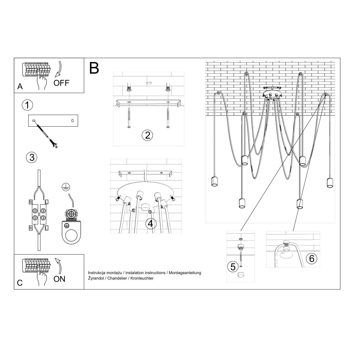 SOLLUX LIGHTING EDISON 5 - SL.0371