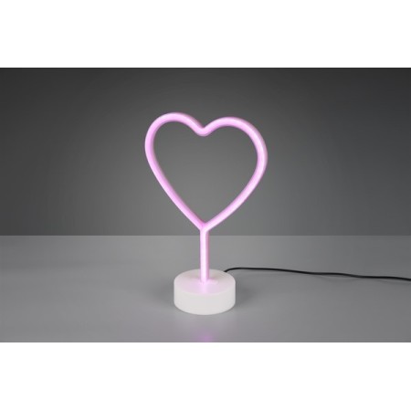 Piękna lampka nocna - biurkowa RL HEART R55210101