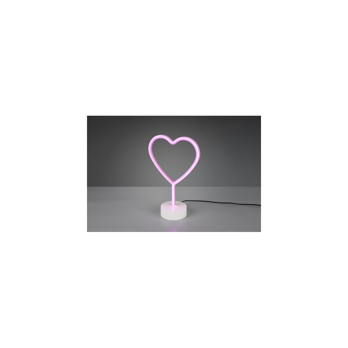 Piękna lampka nocna - biurkowa RL HEART R55210101