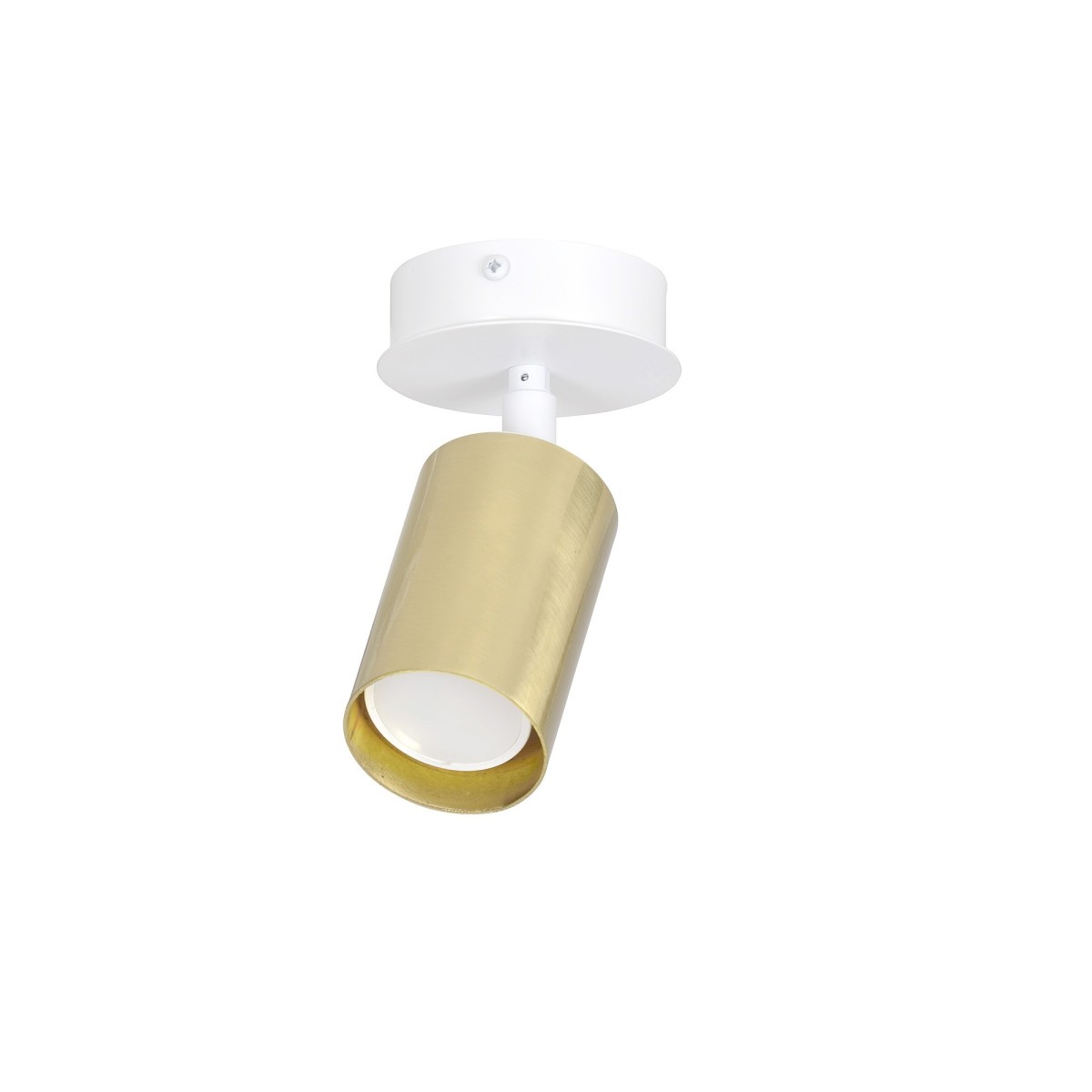 biała - metalowa lampa przysufitowa Emibig ZEN 1 WHITE 623/1