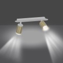 biała - metalowa lampa przysufitowa Emibig ZEN 2 WHITE 623/2