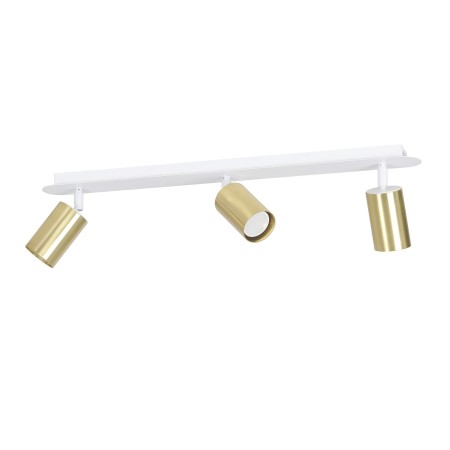 biała - metalowa lampa przysufitowa Emibig ZEN 3 WHITE 623/3