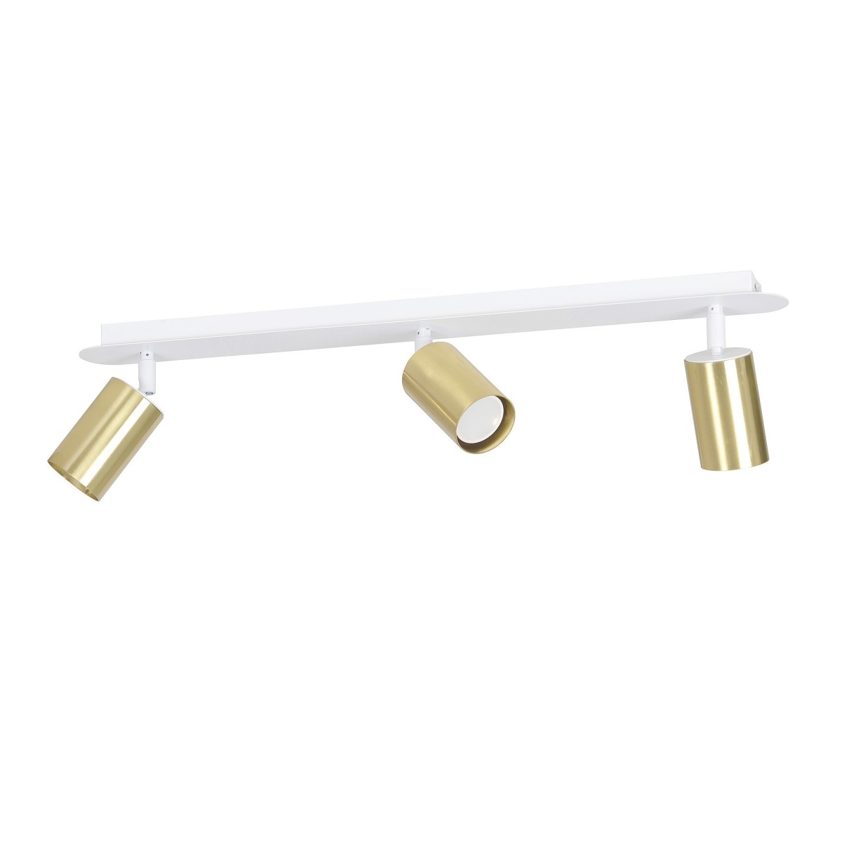 biała - metalowa lampa przysufitowa Emibig ZEN 3 WHITE 623/3