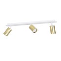 biała - metalowa lampa przysufitowa Emibig ZEN 3 WHITE 623/3