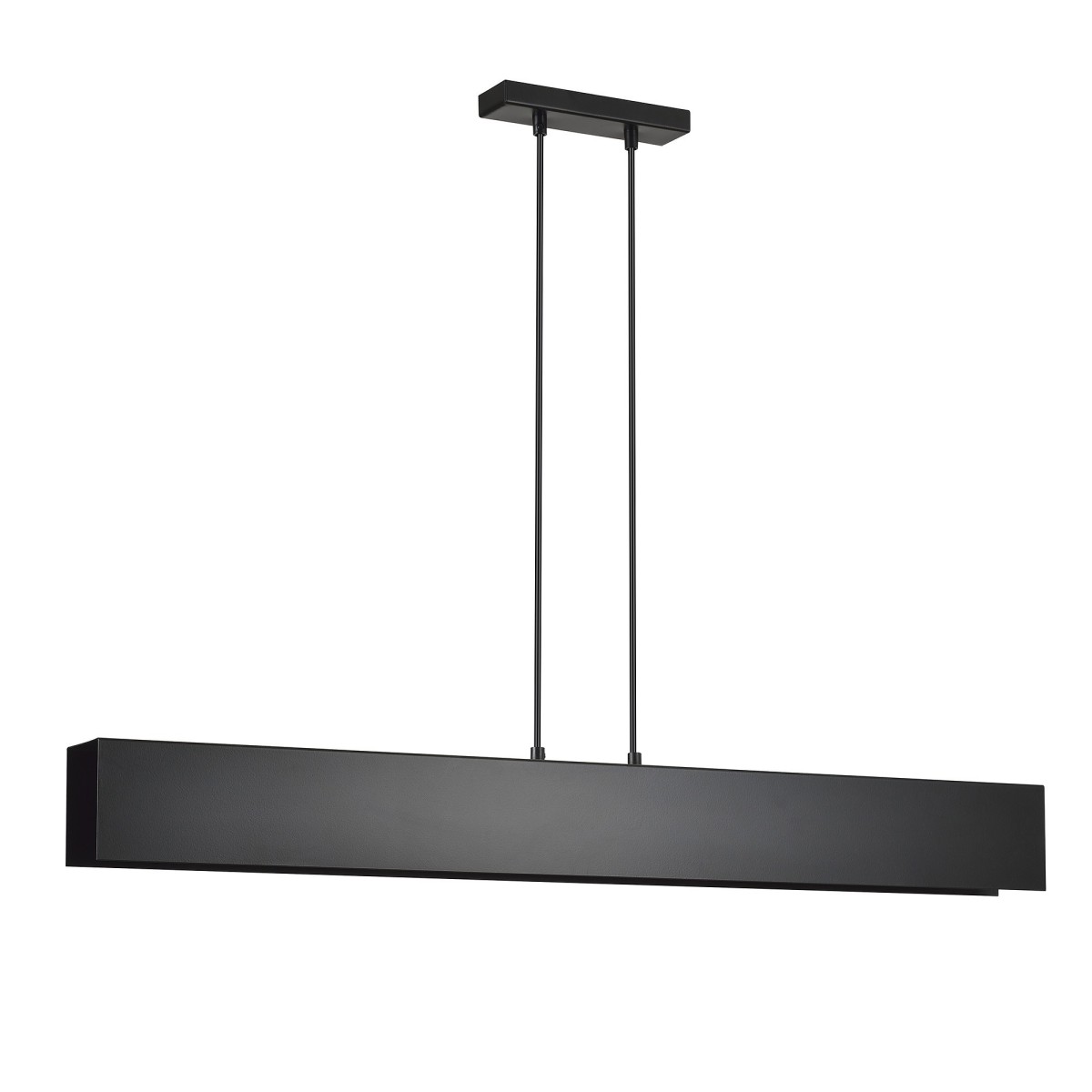 czarna - metalowa lampa wisząca Emibig GENTOR 4 BLACK 672/4