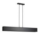 czarna - metalowa lampa wisząca Emibig GENTOR 4 BLACK 672/4