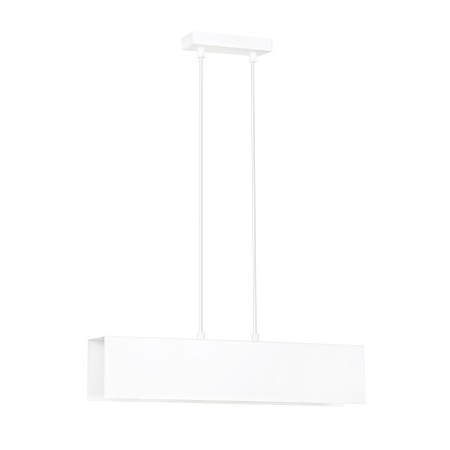 biała - metalowa lampa wisząca Emibig GENTOR 2 WHITE 673/2