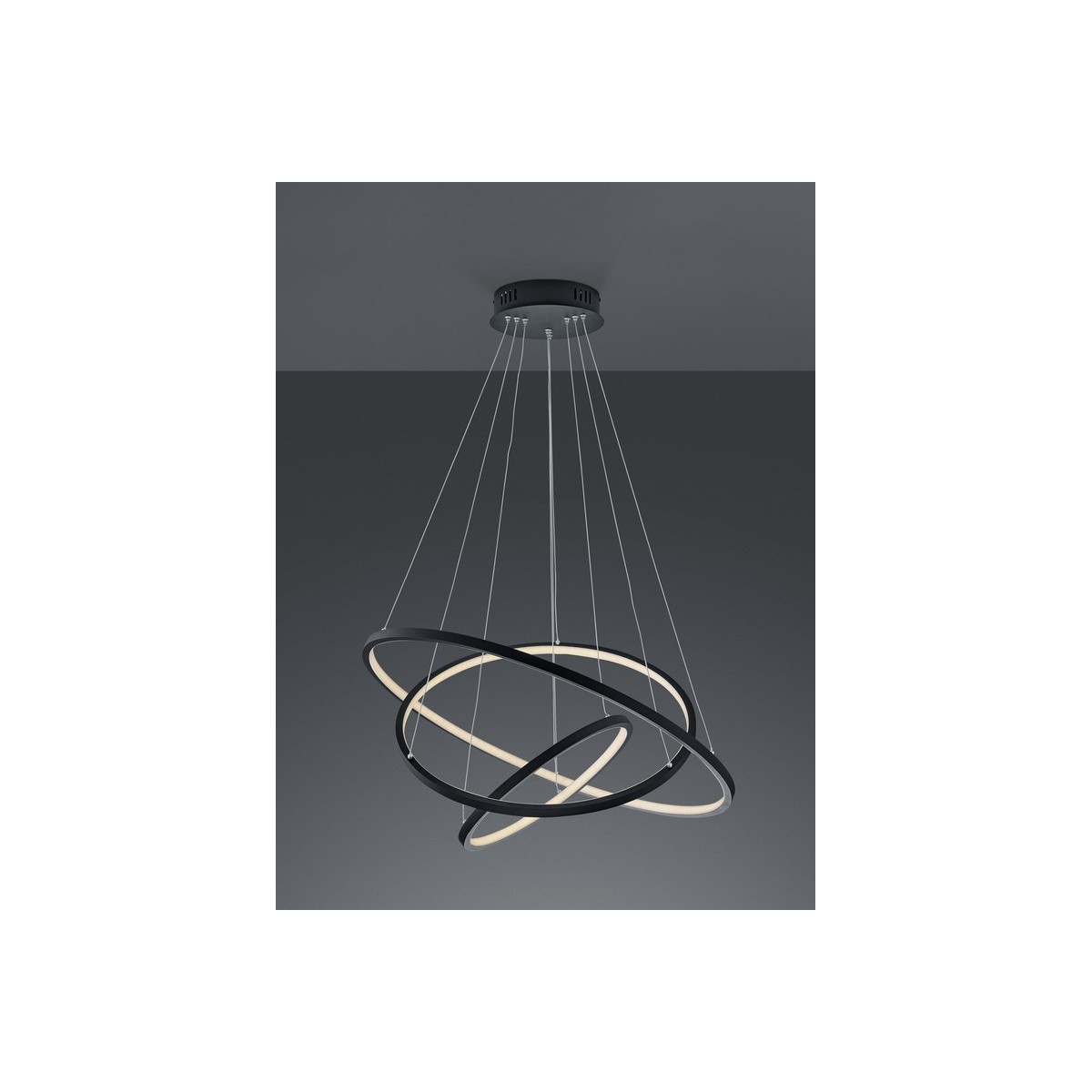 Nowoczesna lampa wisząca Trio AARON 352710342