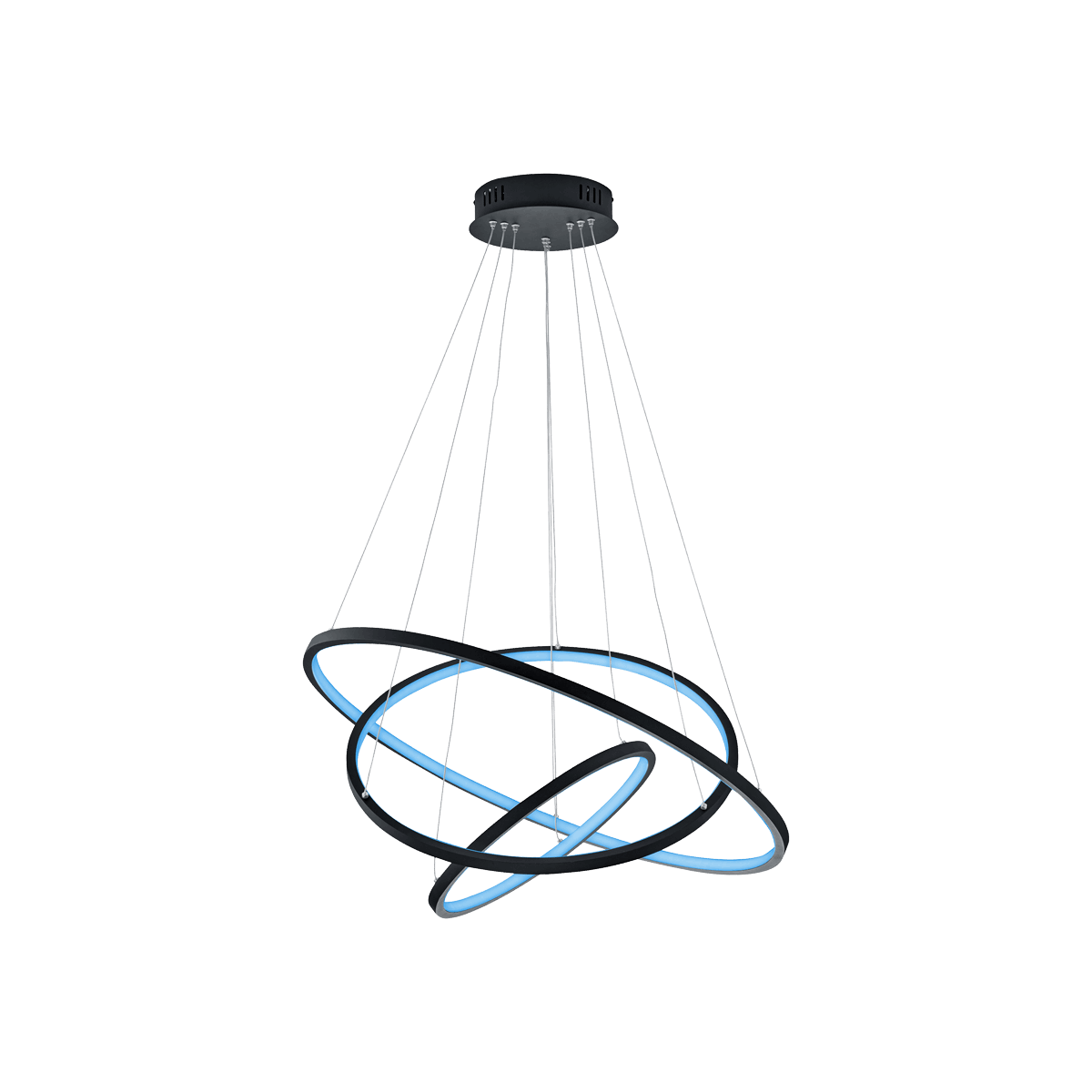 Nowoczesna lampa wisząca Trio AARON 352710342