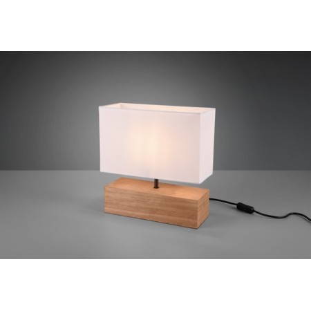 Piękna lampka nocna - biurkowa RL WOODY R50181030