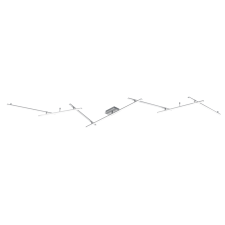 Nowoczesne oświetlenie sufitowe Trio INDIRA 674610707